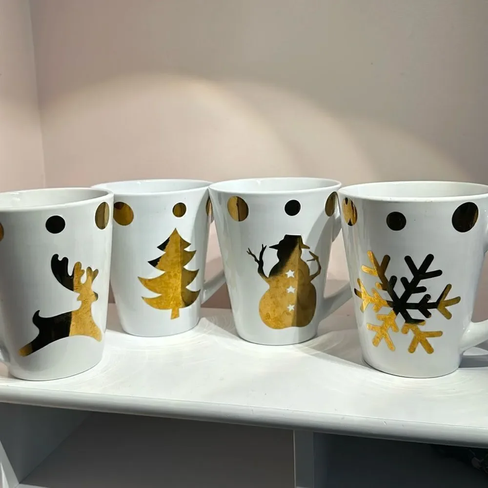 Mug Set of 4 CENTURY Fine China 5